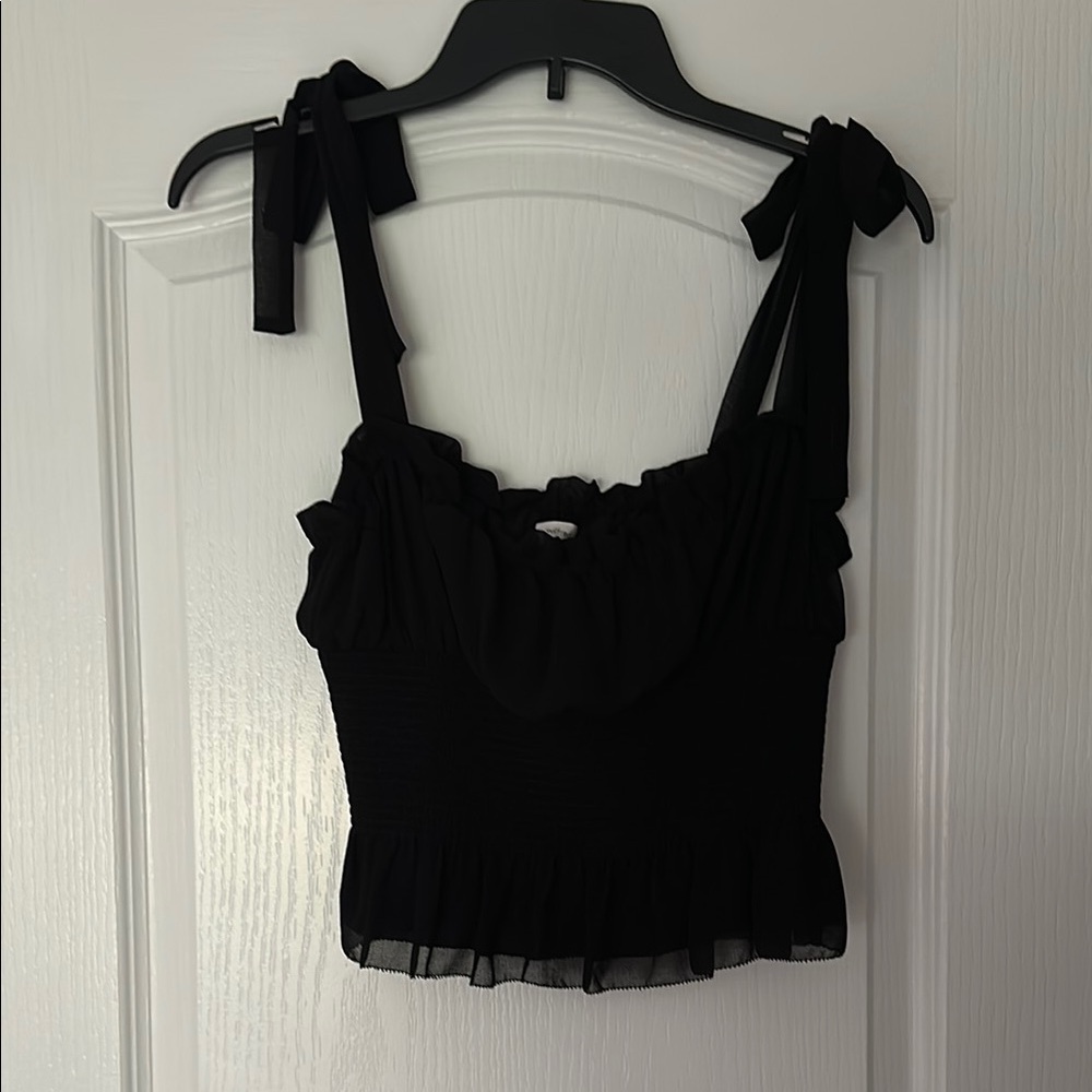 Elegant Black Women's Top